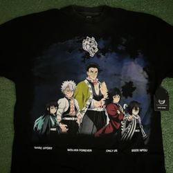 DARCSPORT X DEMON SLAYER BLACK HASHIRA TEE