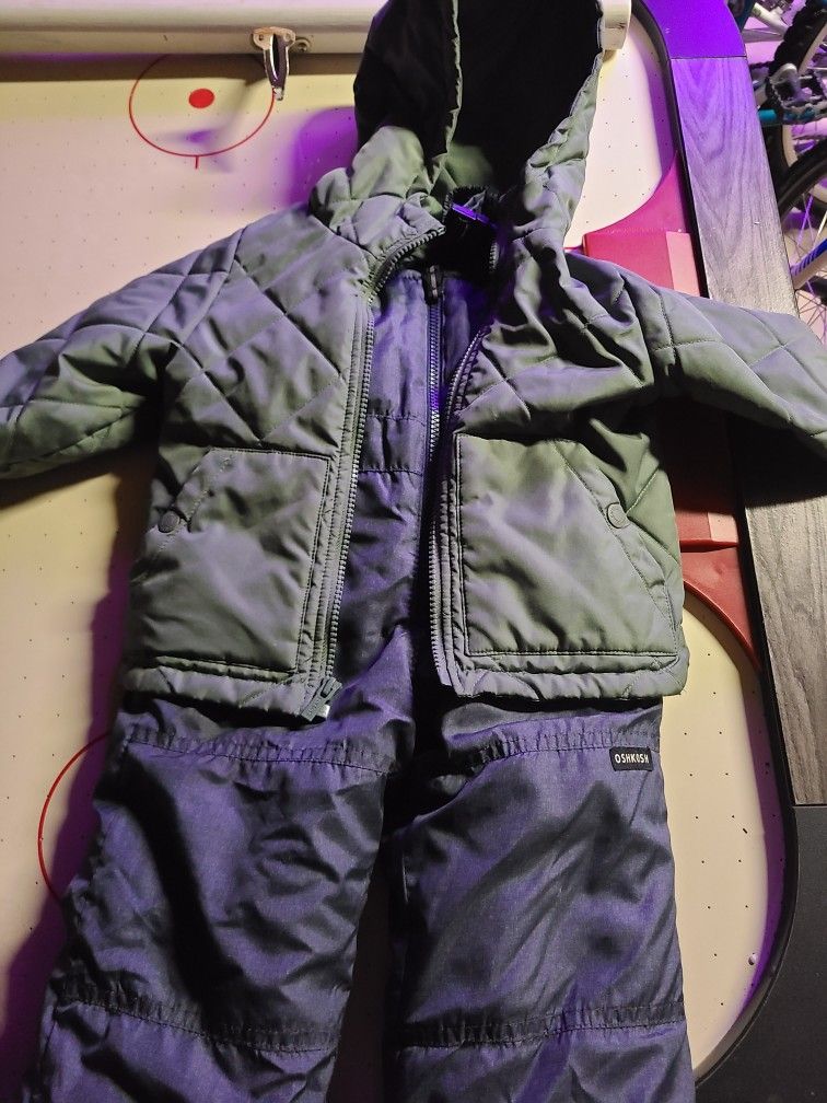 2T Oshkosh Snowpants And Carter Jacket
