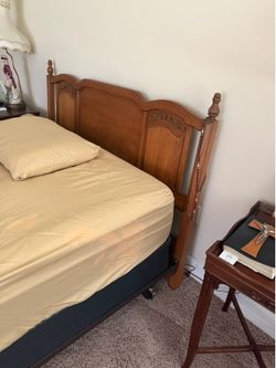Queen bed frame