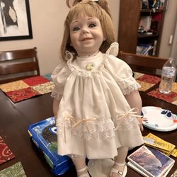 Vintage Porcelain Doll