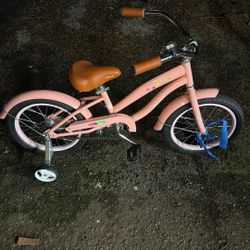 Pink Children’s Bicycle