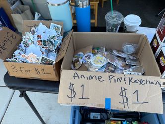 Anime Stickers & Pins