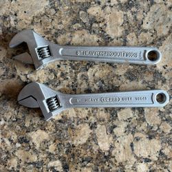 Crescent Wrench 8 Inches Both For $20