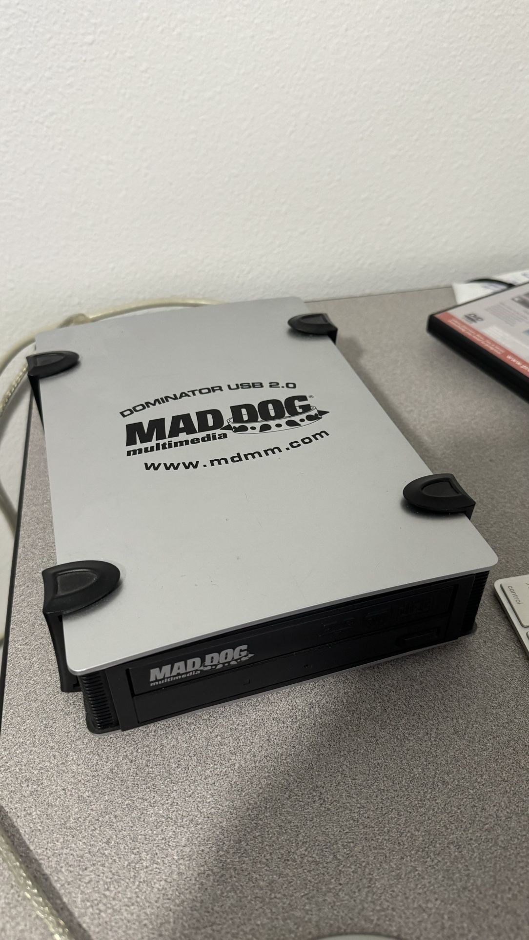 Mad Dog Dominator DVD CD RW External Drive