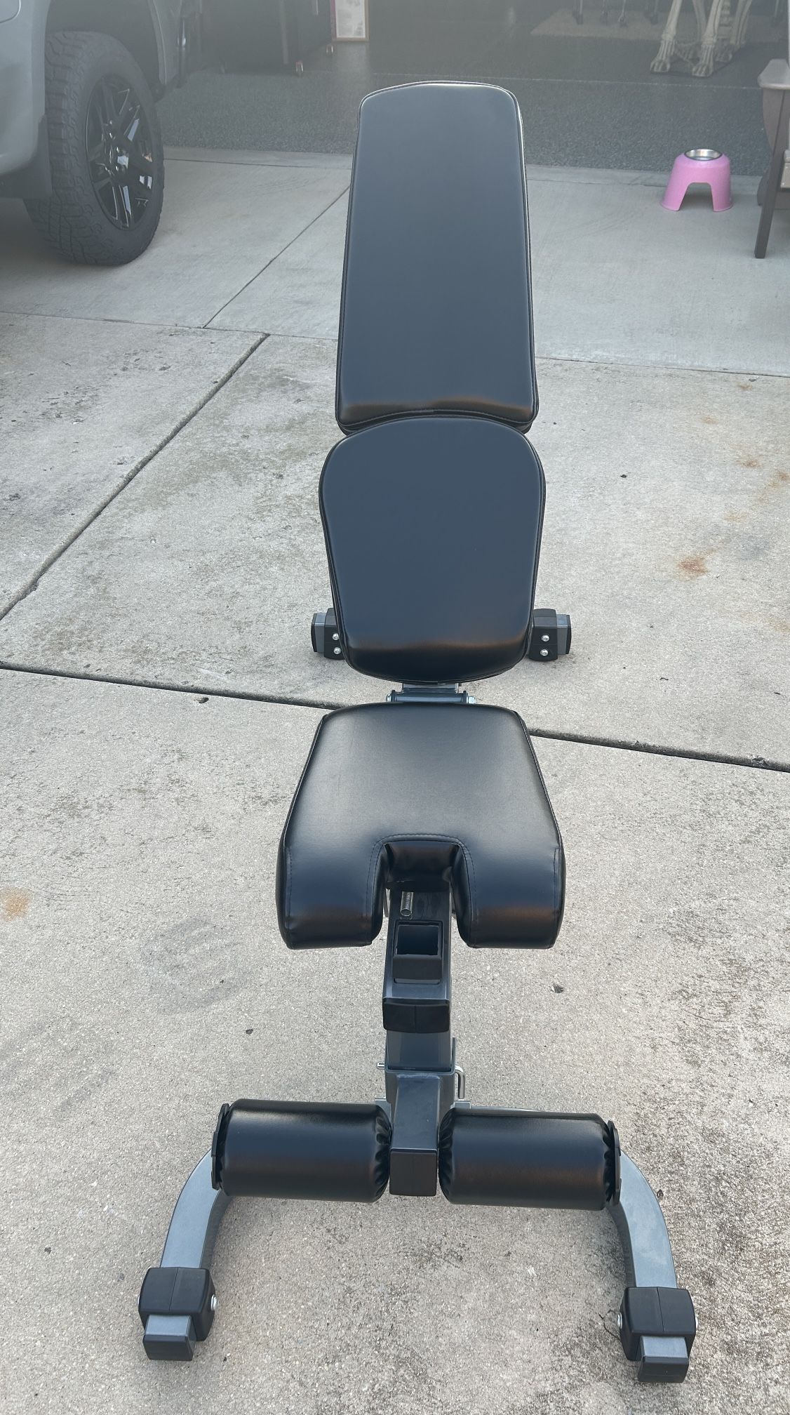 Key Fitness adjustable weight bench