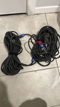 2x 50’ Neutrik SpeakON Speaker Cables (12 AWG) - $90 for the pair