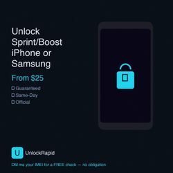 Sprint Phone Unlock — All Models ✅