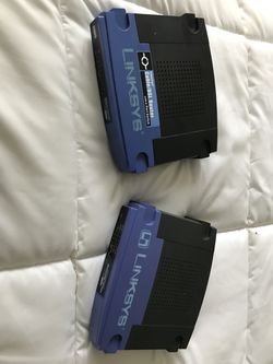2 linksys routers
