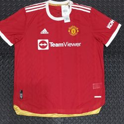 Adidas Manchester United Home Football Soccer Jersey Shirt Past Season 