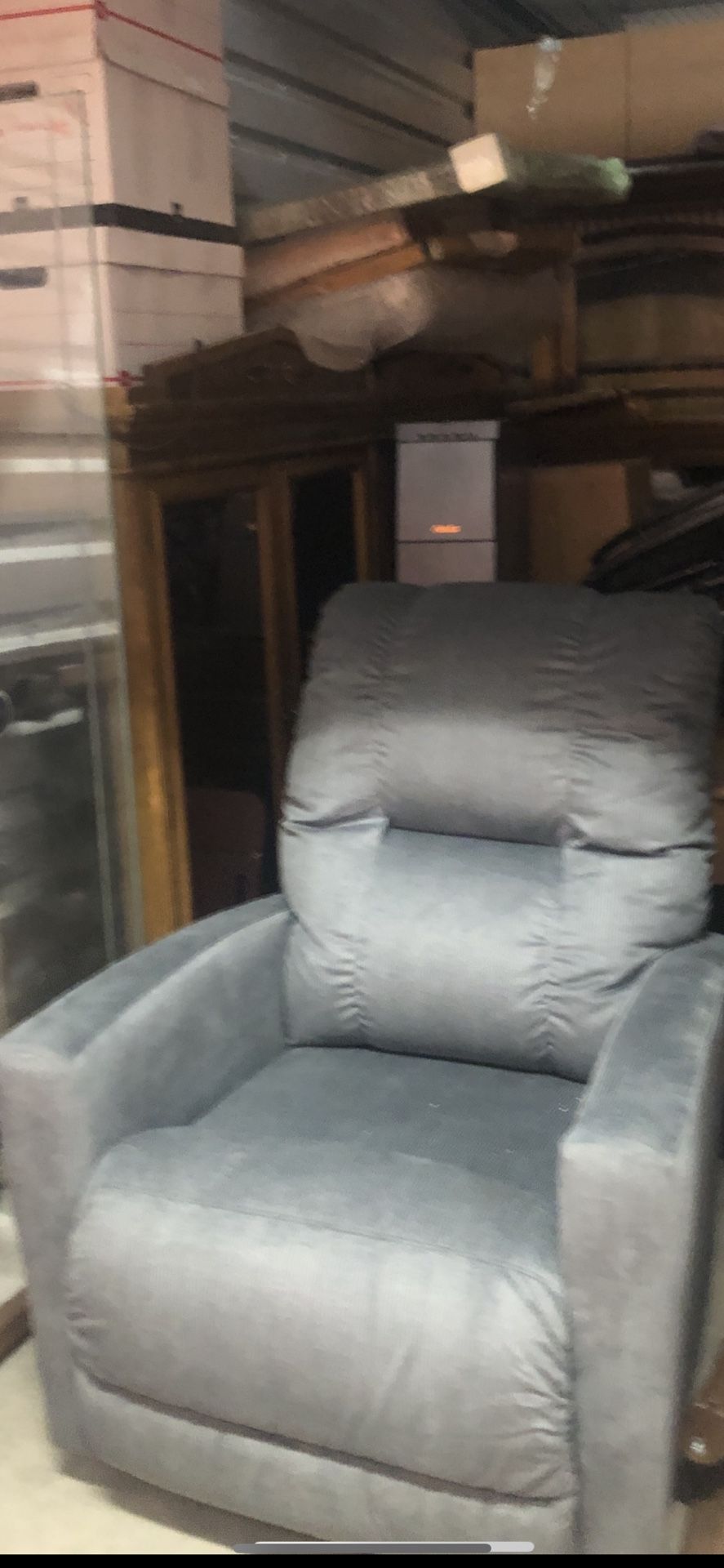 Lazy Boy Rocking Recliner Chair with Foot Stool