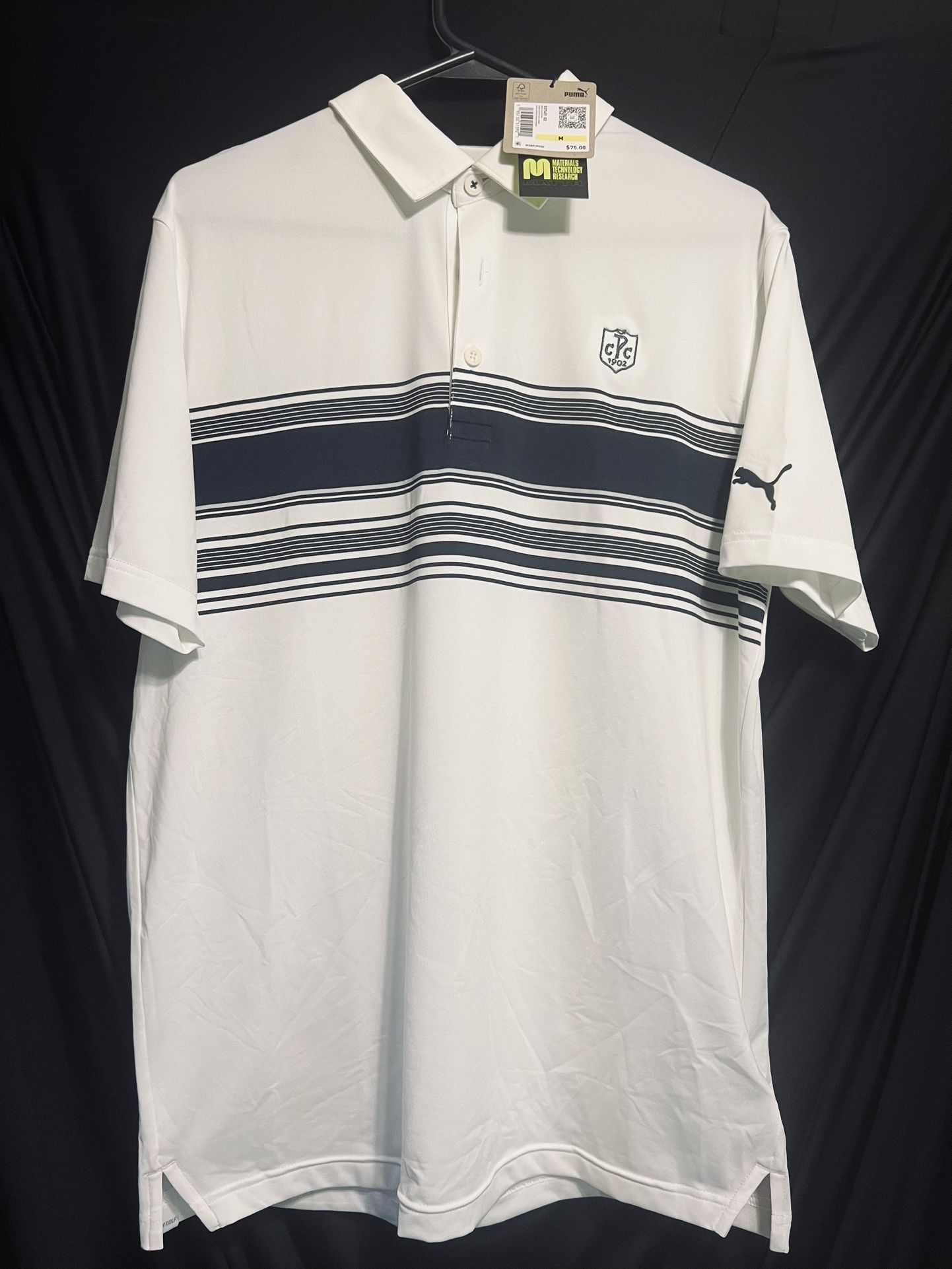 Puma, Golf Shirt, Med