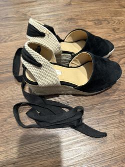 Women’s Wedges With Ankle Ties