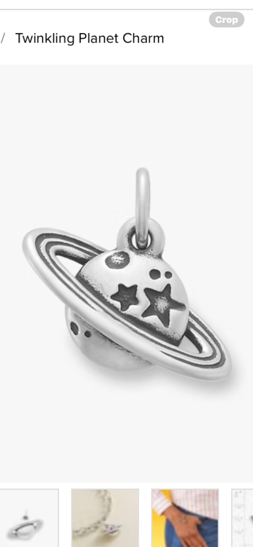 James Avery Planet Charm