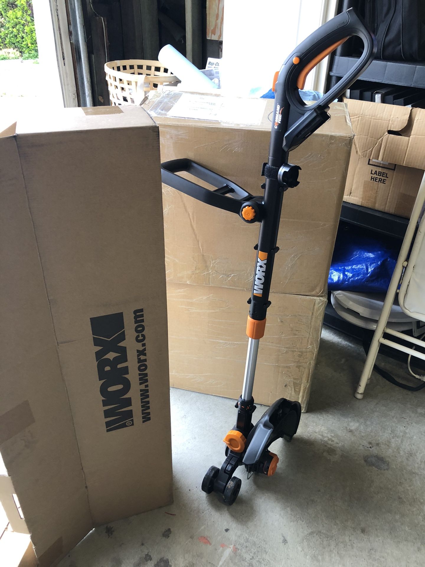 WORX WG170 GT Revolution 20V PowerShare Cordless Electric String Trimmer/Edger