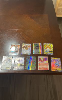 Ex and Gx Pokémon Cards