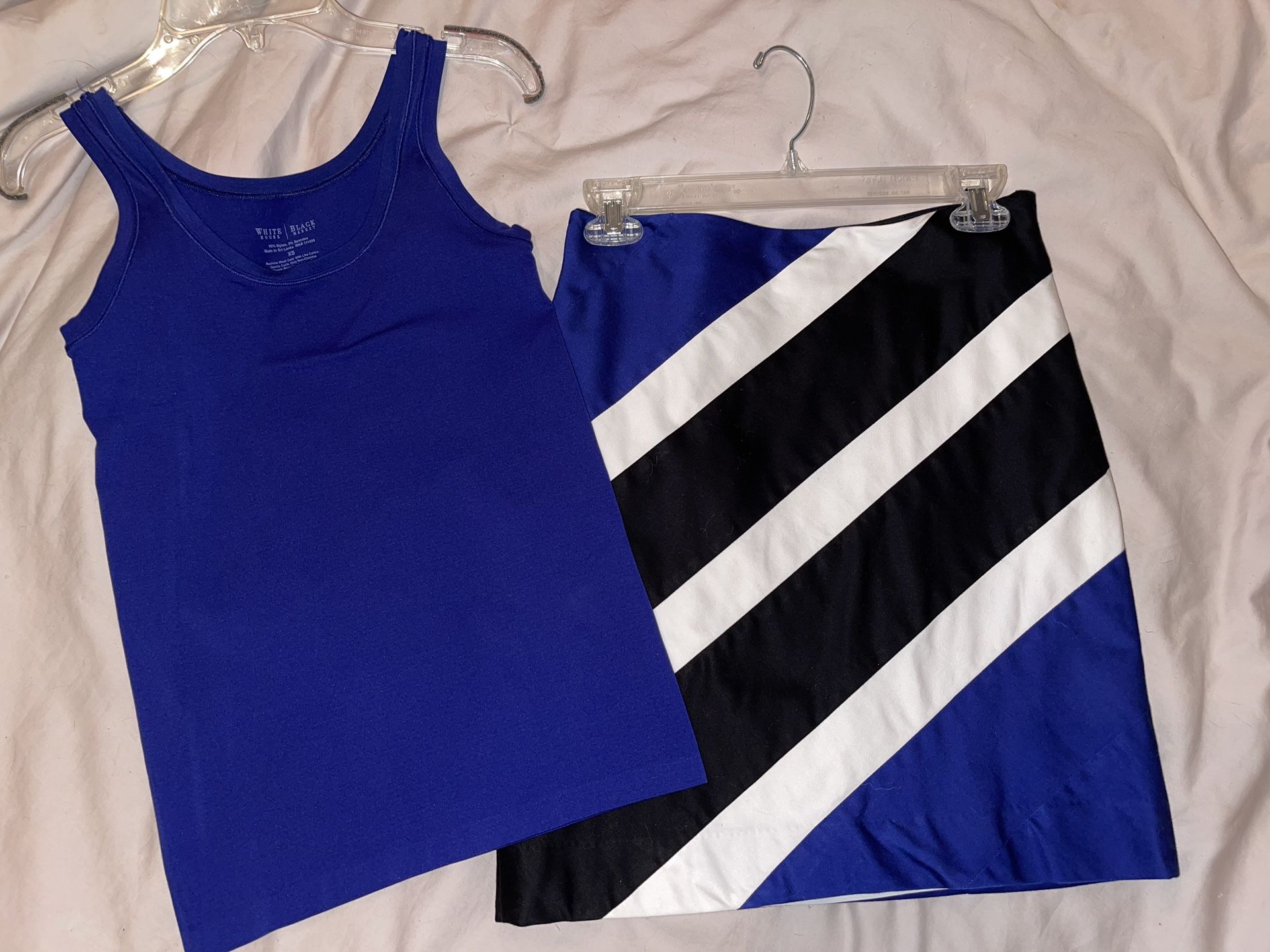 White House Black Market Skirt And Top Set 00 Skirt And XS Tank