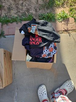 Box Of Size 6-7 Boys Clothing (50+ Pieces)