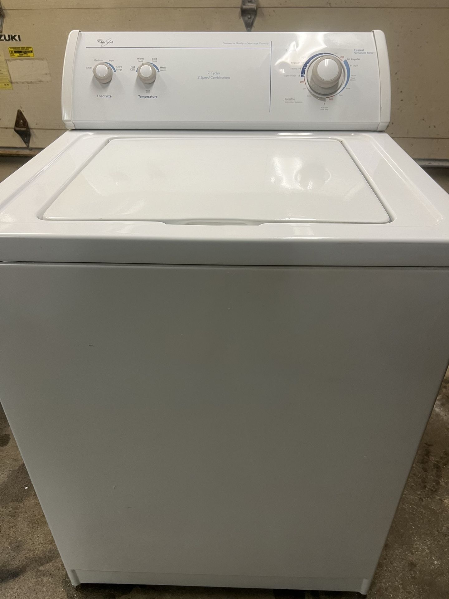 Lavadora Whirlpool Heavy Duty tina grande