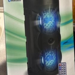 wireless Bluetooth speaker with remote