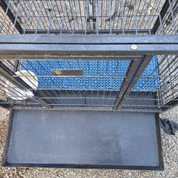 Dog Crate With Drop Down Tray