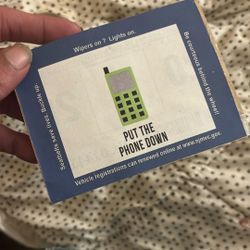 2028 NJ Inspection Sticker