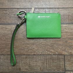 Authentic MK small coin purse (green)