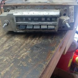 1965 Chevelle Original radio 