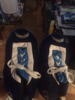 San Diego Chargers women's house slippers
