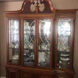 China hutch and dining room table