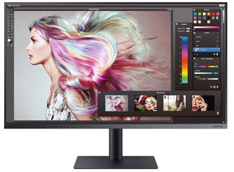 Samsung TU872 32" 4K UHD (3840x2160) Monitor, Thunderbolt 3, HDMI, Display Port, Height Adjustable