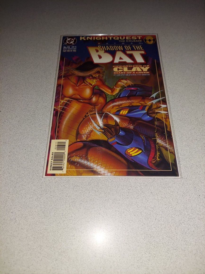 1994 BATMAN SHADOW OF THE BAT COMIC BAGGED AND BOARDED