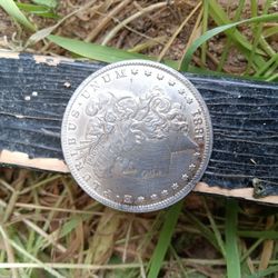 1881 US Silver Dollar