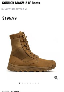 GORUCK tactical boots  Men’s Military boots