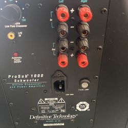 Definitive Pro-line Subwoofer 