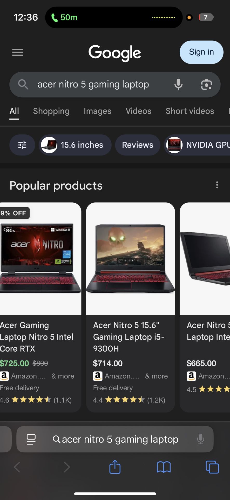 Acer Nitro 5