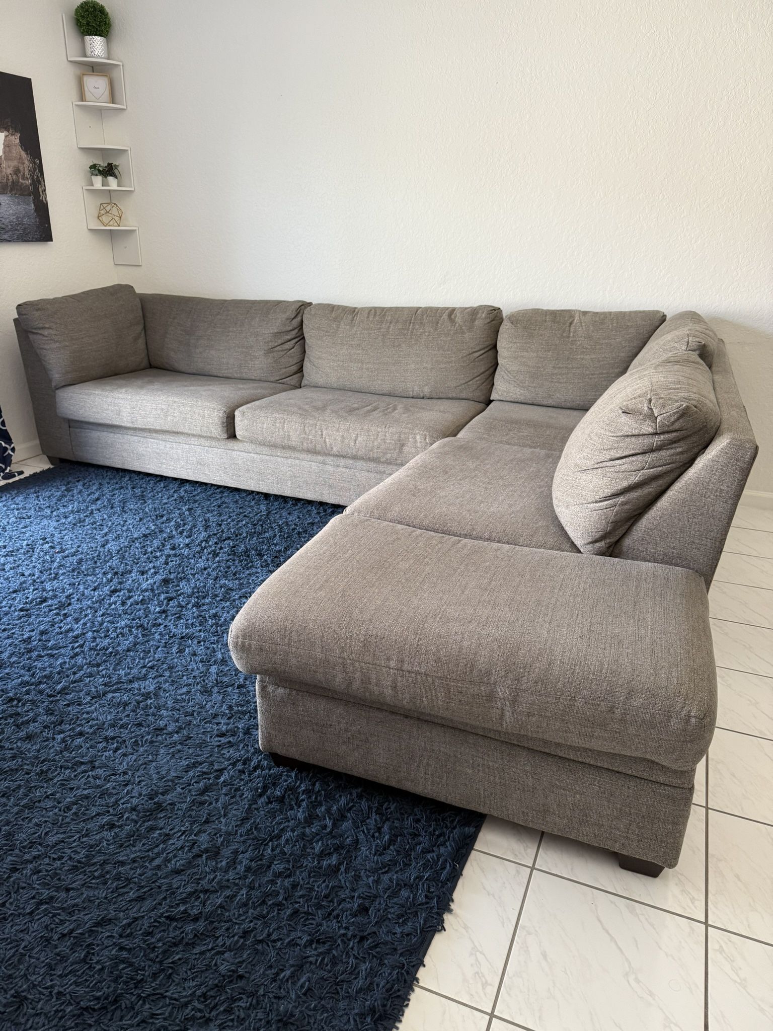 Gray Sectional Sofa