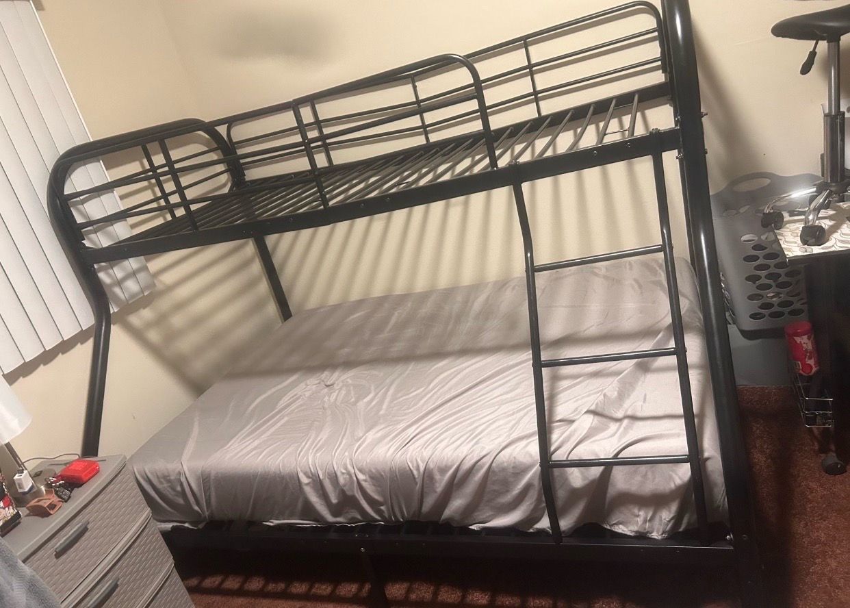 Bunk bed frame