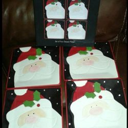 Christmas Dessert Plates by Oneida