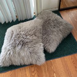 Grey Cushions  Goid Condition 