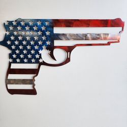 20x12 American flag Pistol