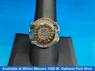 Men's Ring - Yellow Gold 10k (.417) 6.2 grams Size 8