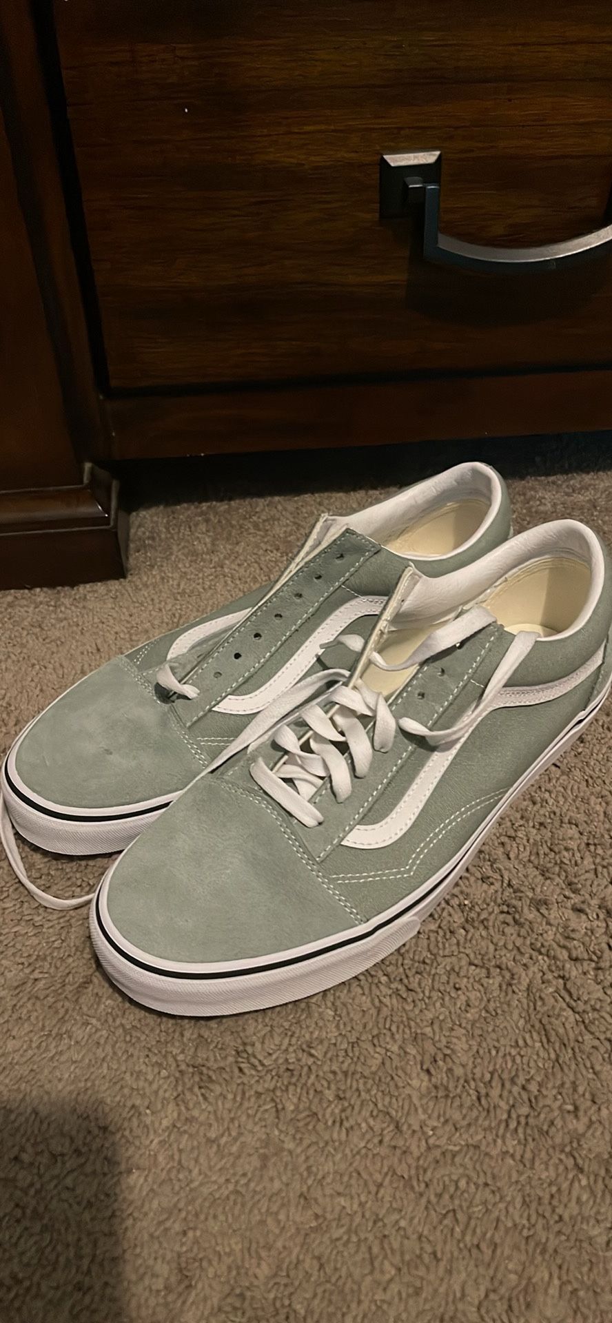 Light Green Vans 11.5 M 
