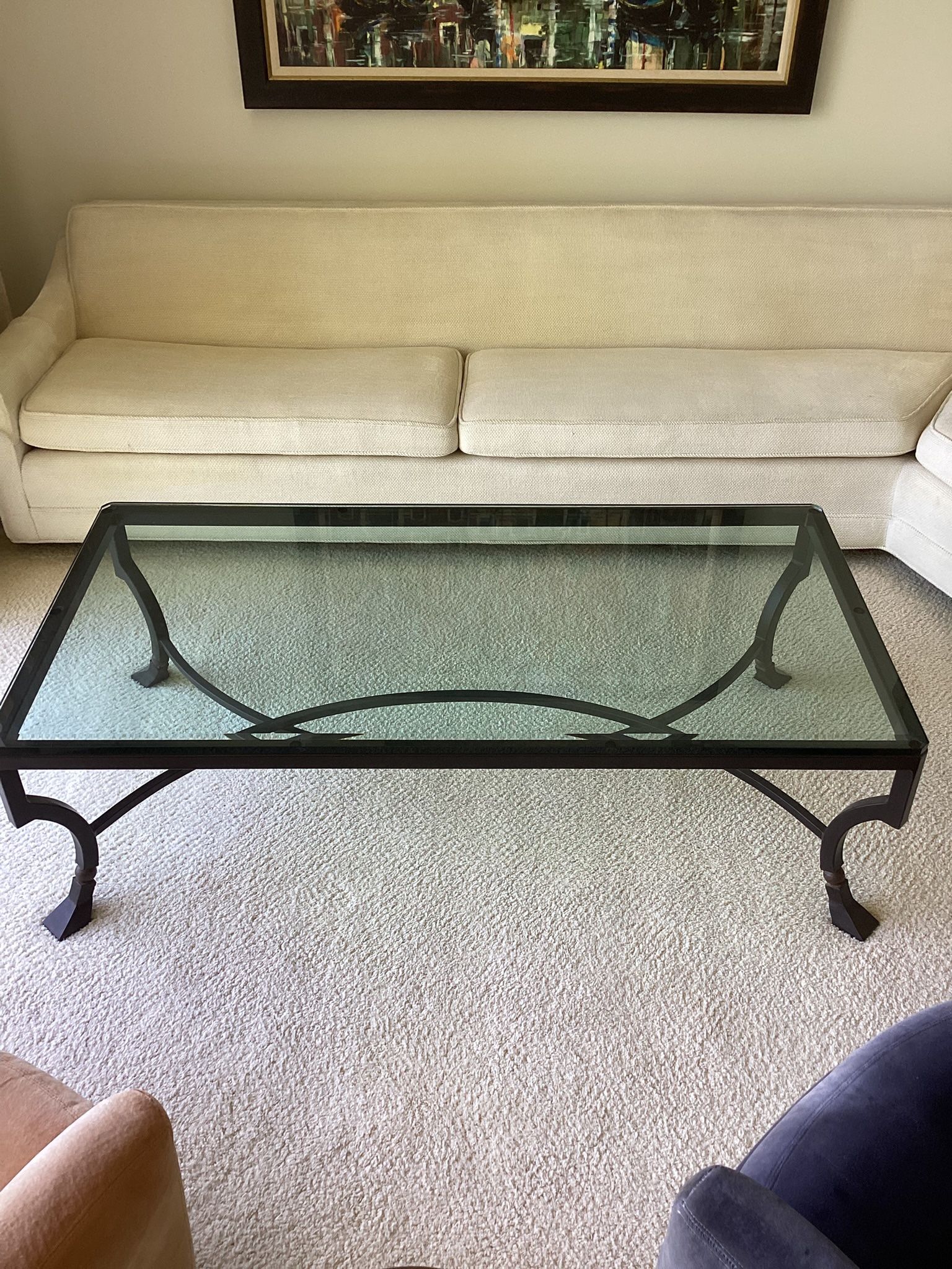 Kreiss La Jolla Iron Coffee Table