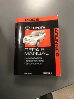 Four runner manual