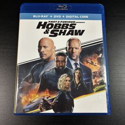 Fast & Furious Presents Hobbs & Shaw Blu-Ray + DVD + Digital Code (2019)