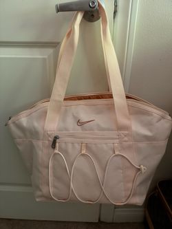 Nike Light Pink Gym Tote Bag | Workout & Travel Bag