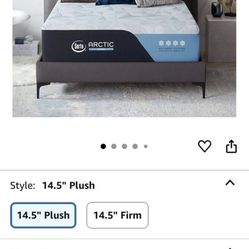 Serta Arctic Premier-14.5" Queen Firm Mattress, USA Built, CertiPUR-US Certified