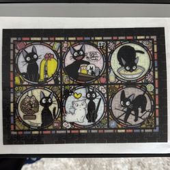 Studio Ghibli Stain Glass Puzzle