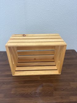 Wooden crate