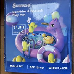 Sprinkler & spalash play mat 74.9ft 1.8x 1.8m